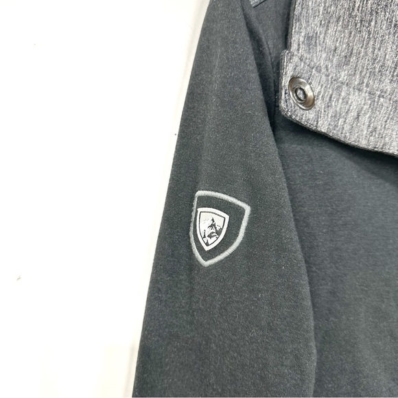 Kuhl Women's Krush Cotton Blend Jacket Internal Contrast Detail Black/Gray XS - Picture 8 of 16